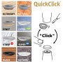 Wagner QuickClick Gleiter-Set Slim Black, 4-teilig, Ø 30mm, verschiedene Ausführungen.