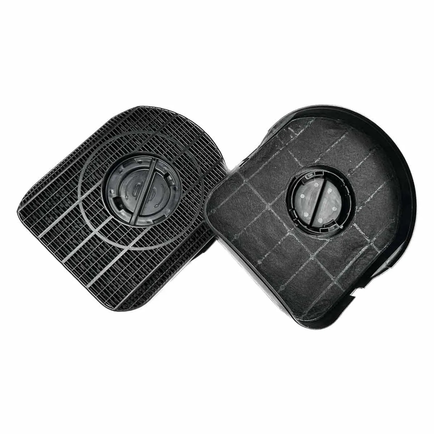 AIR2GO Aktivkohlefilter für Boretti Dunstabzugshauben, 2er-Set.