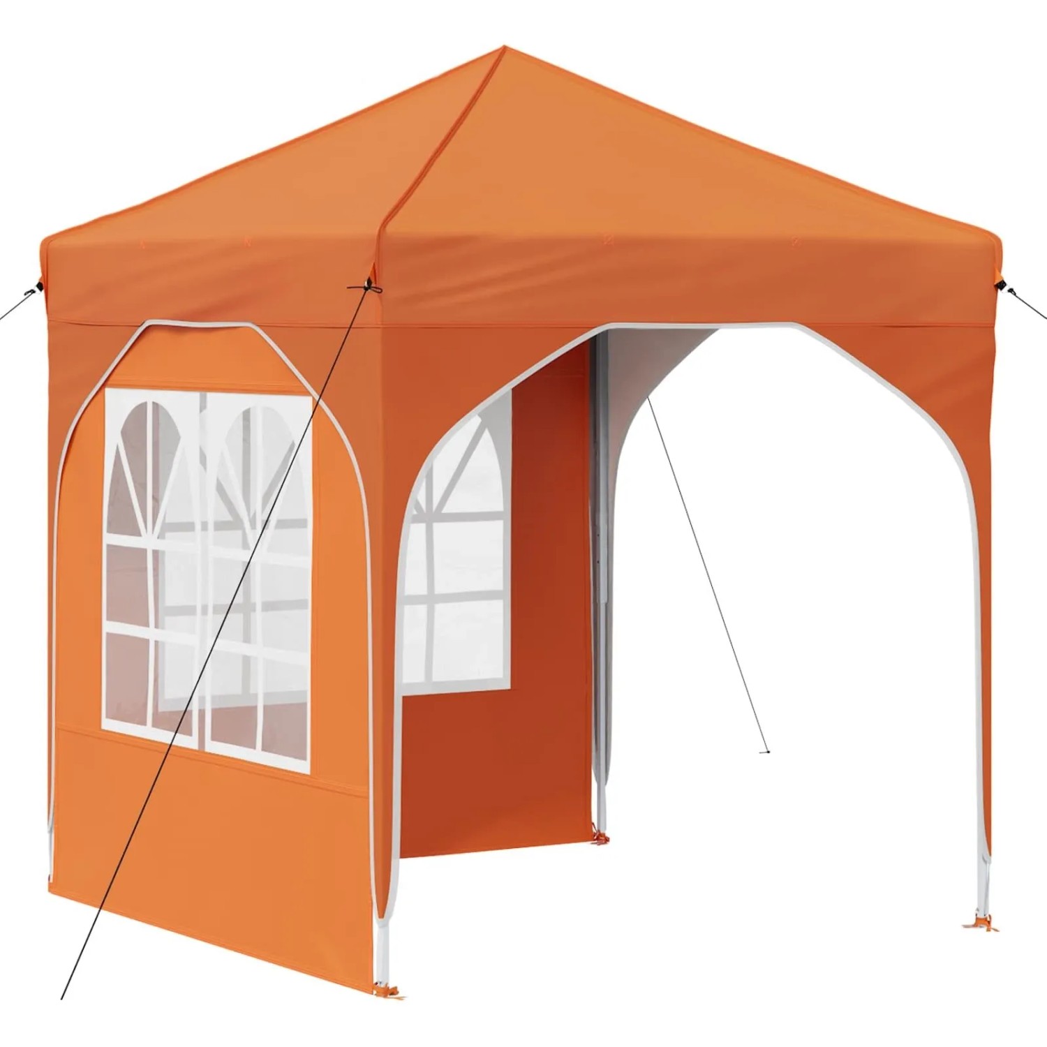 vidaXL Pop-Up Partyzelt 192 x 192 x 245 cm Orange 42019833