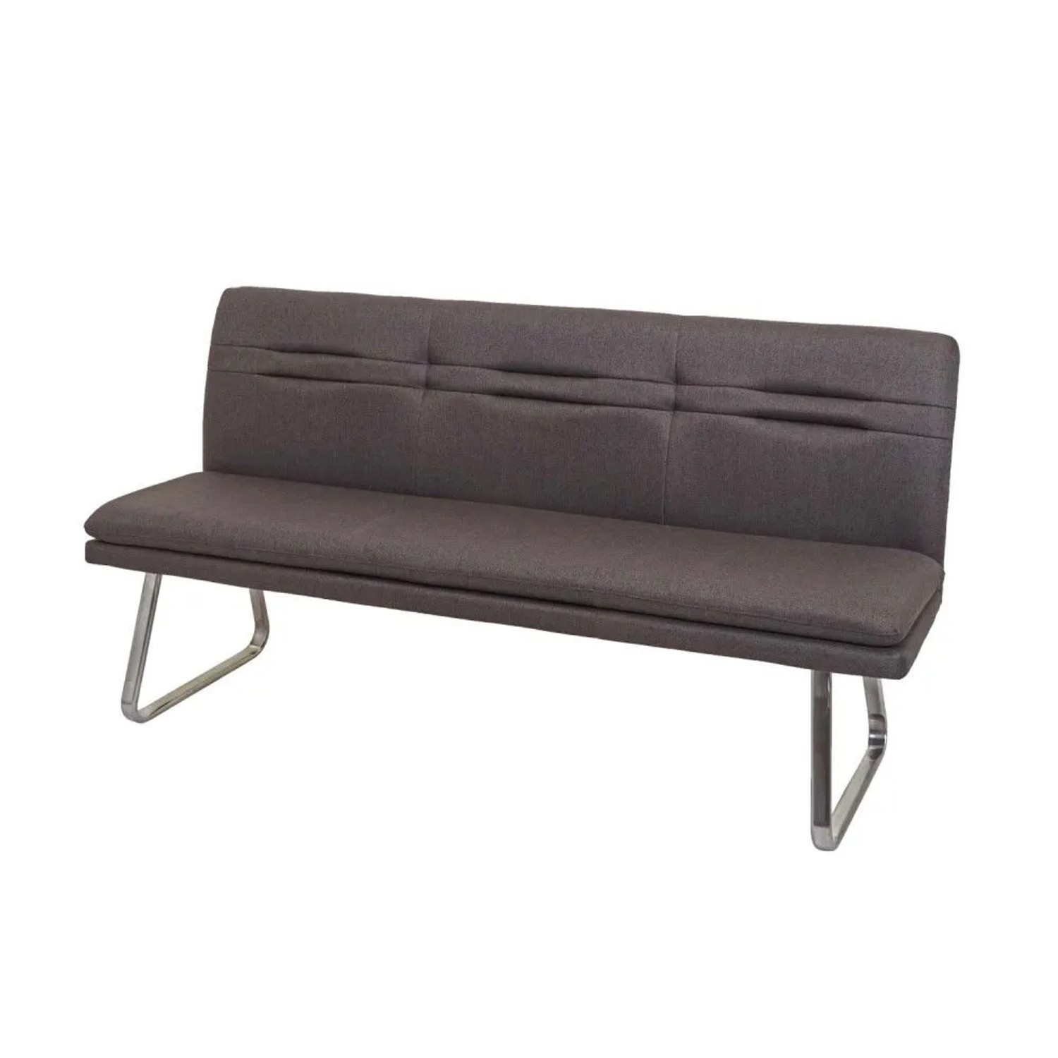 MCW Sitzbank H70 Grau-Braun 180cm