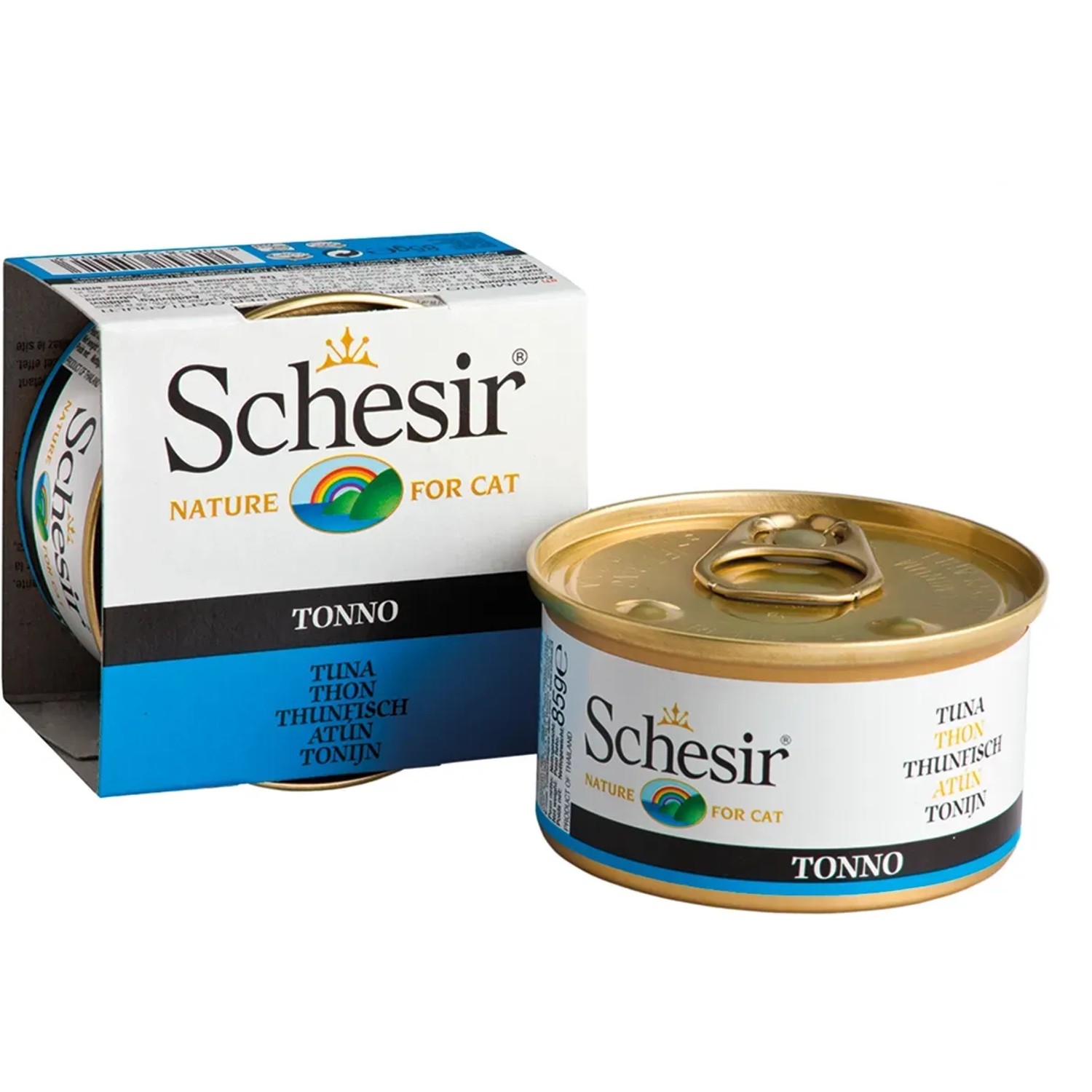 Schesir Katzen-Nassfutter Cat Jelly Thunfisch 85 g