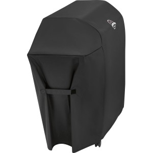 Schwarze Jamestown Wetterschutzhülle für Kane 6 Brenner Gasgrill.