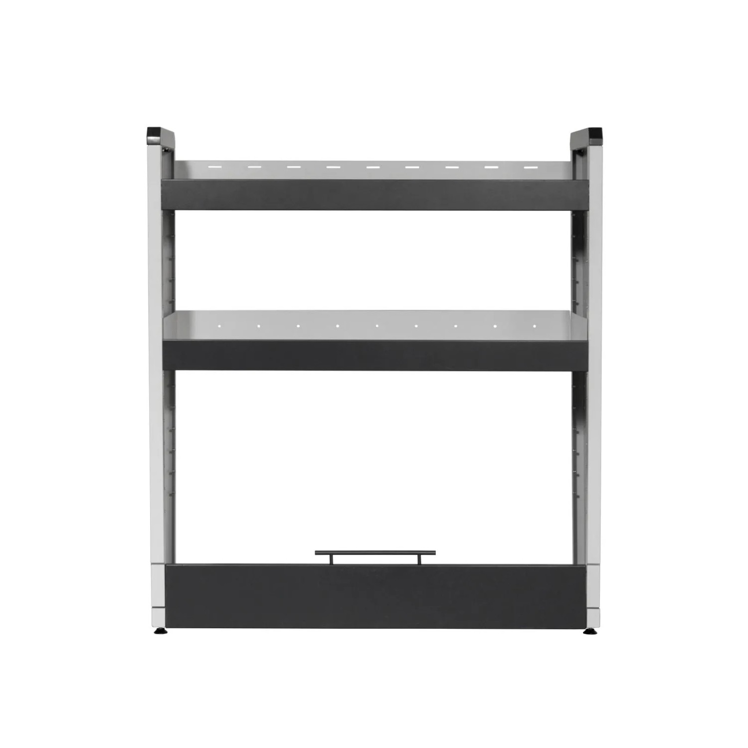 PROREGAL Fahrzeugregal Kfz 2 Ebenen HxBxT 110x98x40cm Lichtgrau/Anthrazit