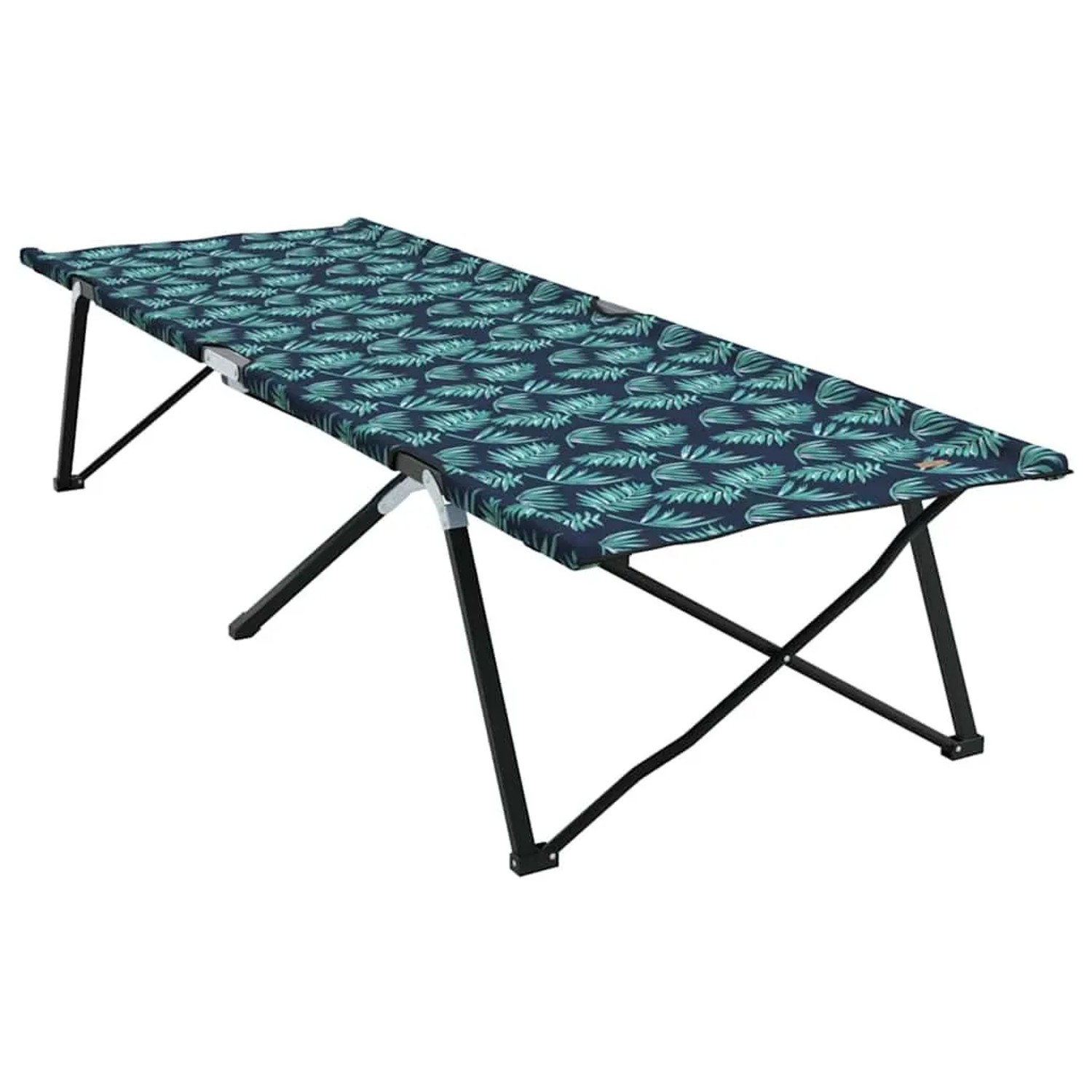 vidaXL Klapp Schlafbett fürs Camping Blatt Wald 206 x 76 x 74 cm 42003167