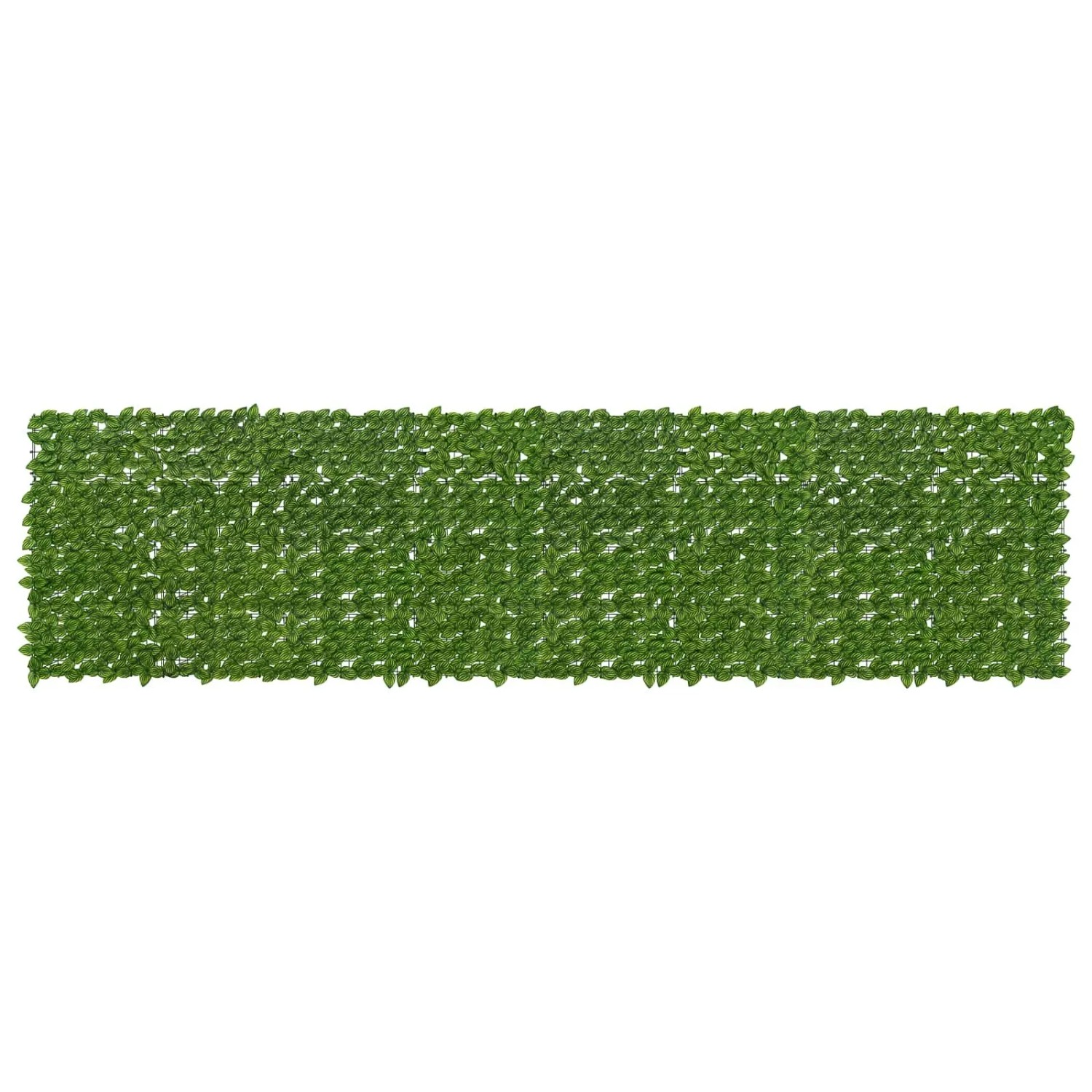 vidaXL Balkonsichtschutz mit Blättern Grün und Gelb 400 x 100 cm 42040644