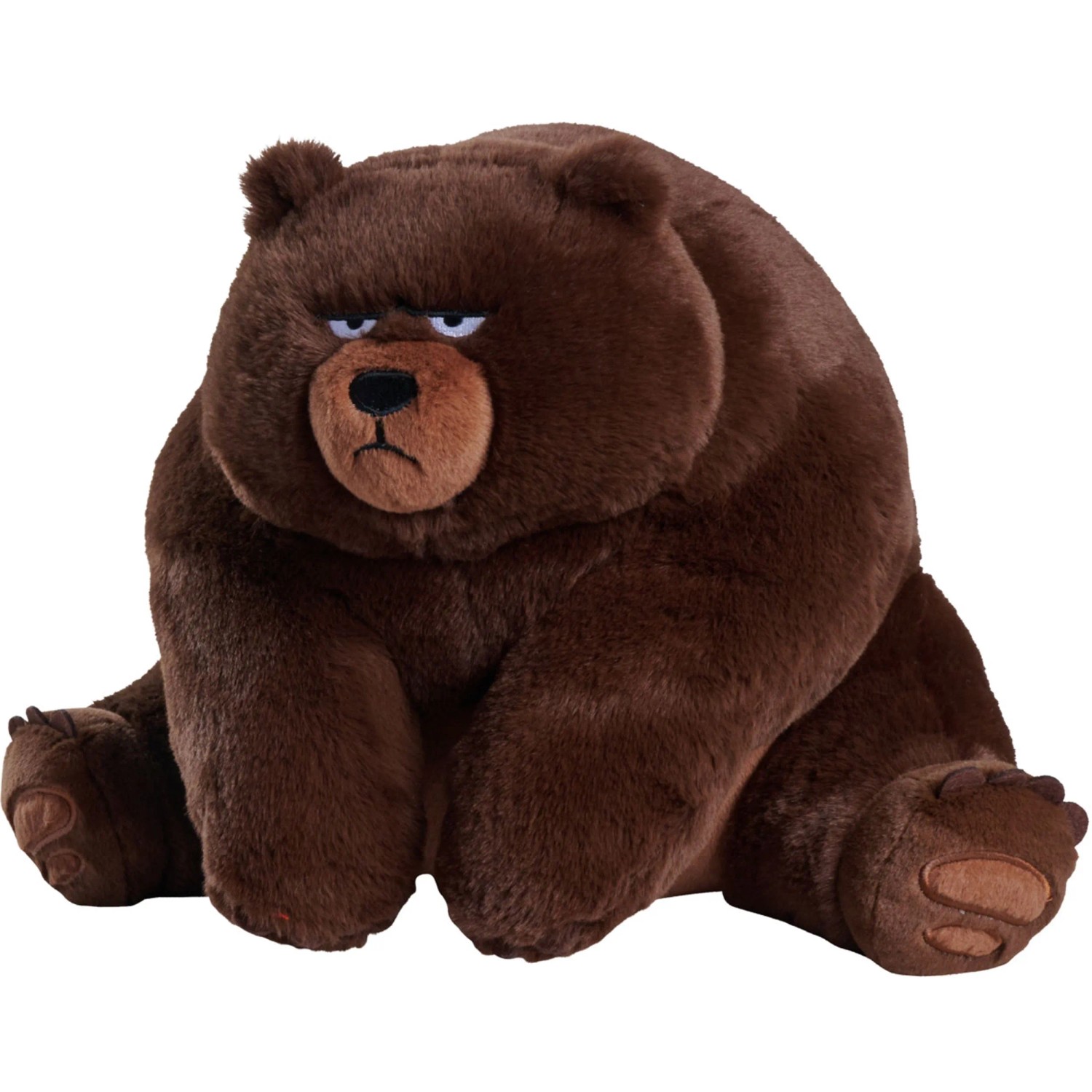 Disney Pixar Hoppers Ellen Bär Plüschfigur, 32 cm, dunkelbraun. Geschenkidee für Filmfans.