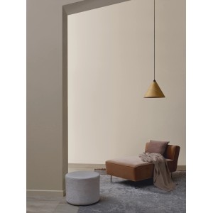 Raumgestaltung mit ELLE DECORATION by Crown Wandfarbe Flawless No. 527, matte, pudrige Wandfarbe.