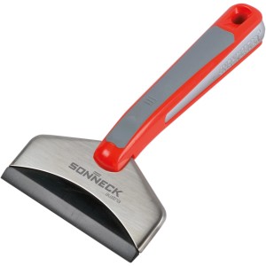Sonneck Eiskratzer S201 mit rotem Griff und Metallklinge zum Entfernen von Eis.
