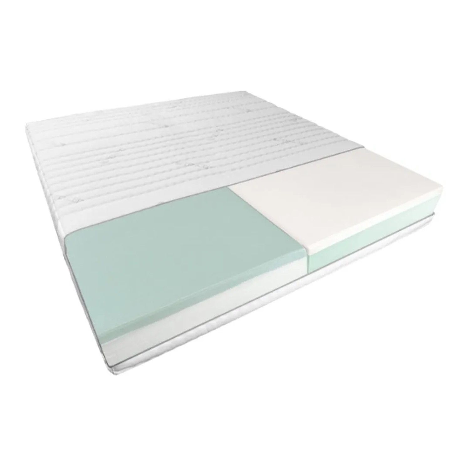 AM Qualitätsmatratzen Premium 1000 Feder Taschenfederkern Partnermatratze Made in Germany & 2 Härtegrade 140x200cm