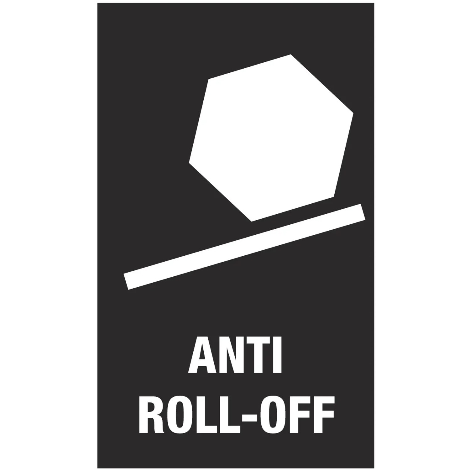 Symbol für Anti-Roll-Off Funktion des Wera Schlitz-Schraubendrehers.
