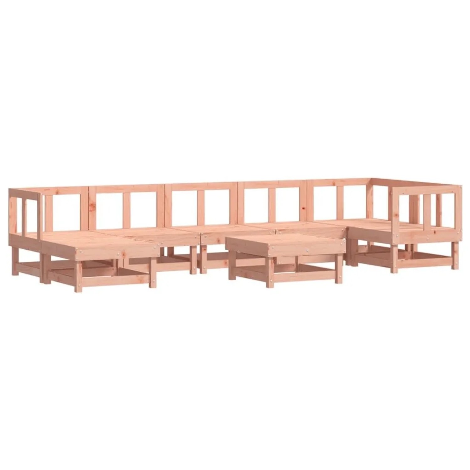 vidaXL 8-Tlg Garten-Lounge-Set Massivholz Douglasie 3186282