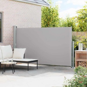 vidaXL Ausziehbare Seitenmarkise 170×300 cm Grau 48368