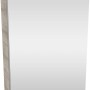 Fackelmann Spiegelschrank SBC Graueiche 50 cm mit LED-Aufsatzleuchte und Softclose-Türen.