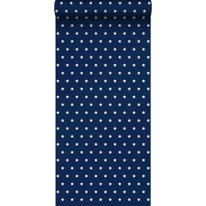 Sanders & Sanders Tapete Sterne Marineblau 53 Cm X 1005 Cm 935225