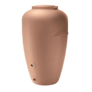 Waterform Regentonne Aquacan, 440 l, Terrakotta, im Amphoren-Design.