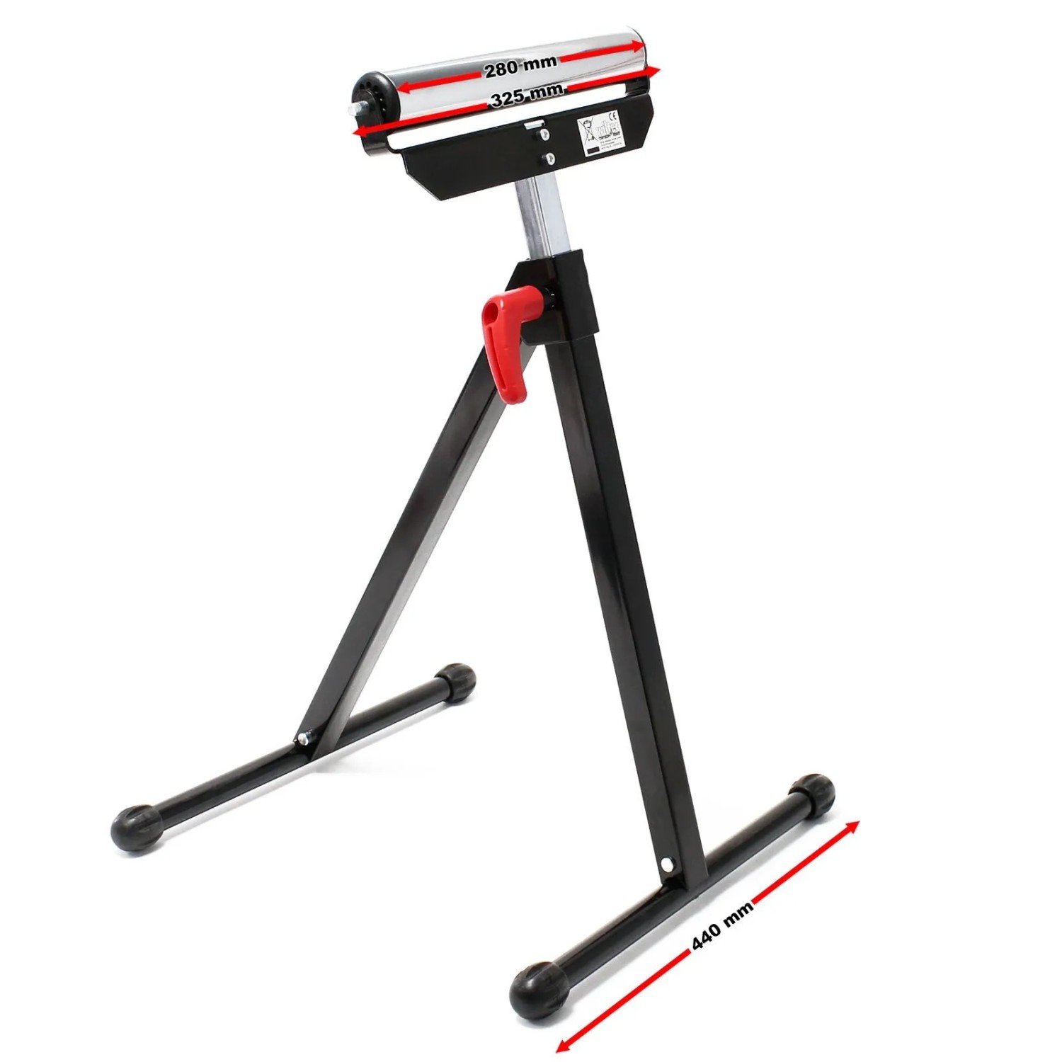 Wiltec Rollenständer Bis 60Kg Rollenbock Höhenverstellbar 68-110 Cm Stützbock_6
