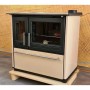 Plamen Küchenofen Holzherd 850 Glas Creme Rechte Version und 8 kW_2