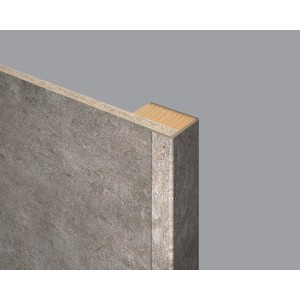 Egger Winkelleiste Decowall WL003 Rovigo Beton, 2,4 m, für saubere Wandpaneel-Abschlüsse.