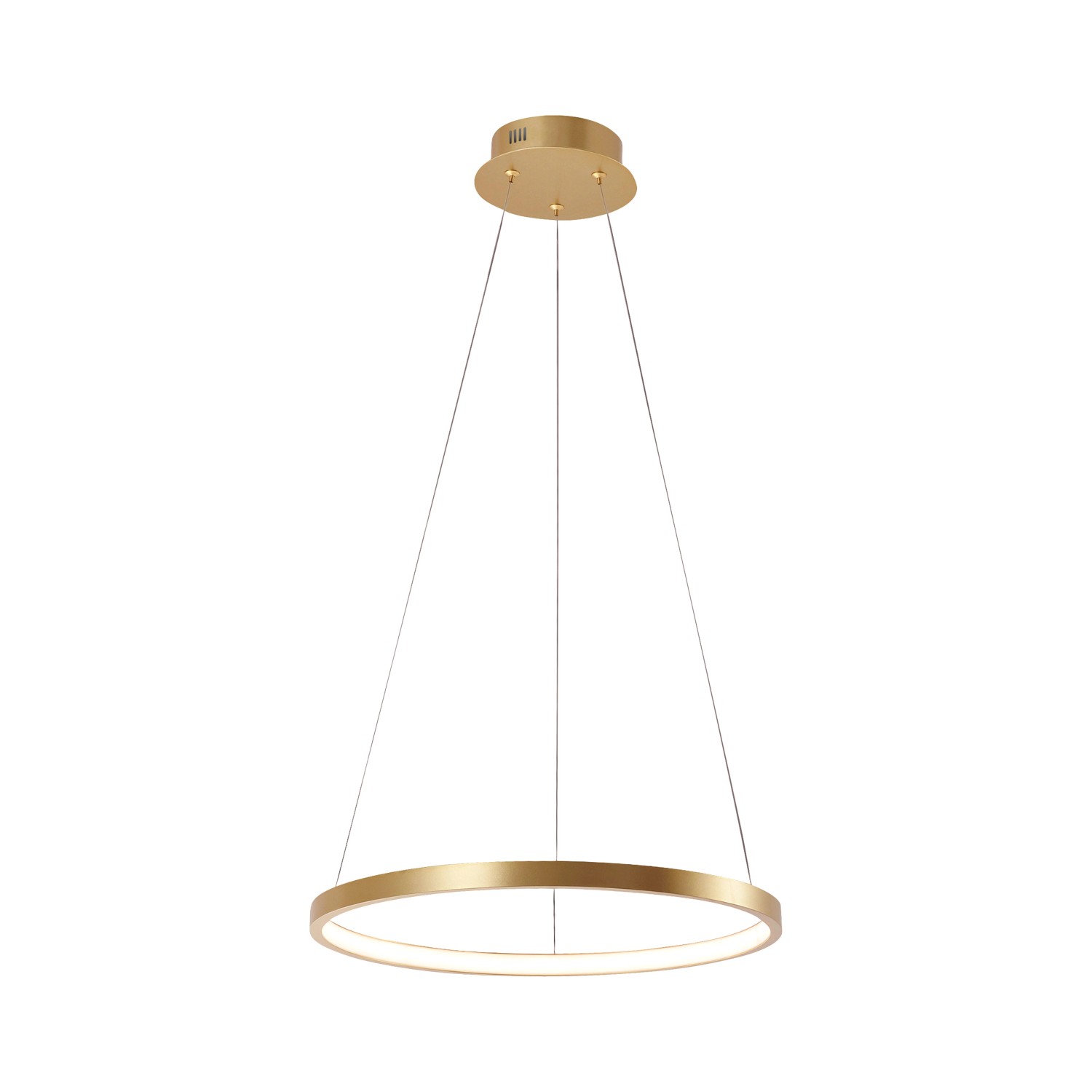 Just Light Pendelleuchte Circle Gold Ø 40 cm günstig online kaufen