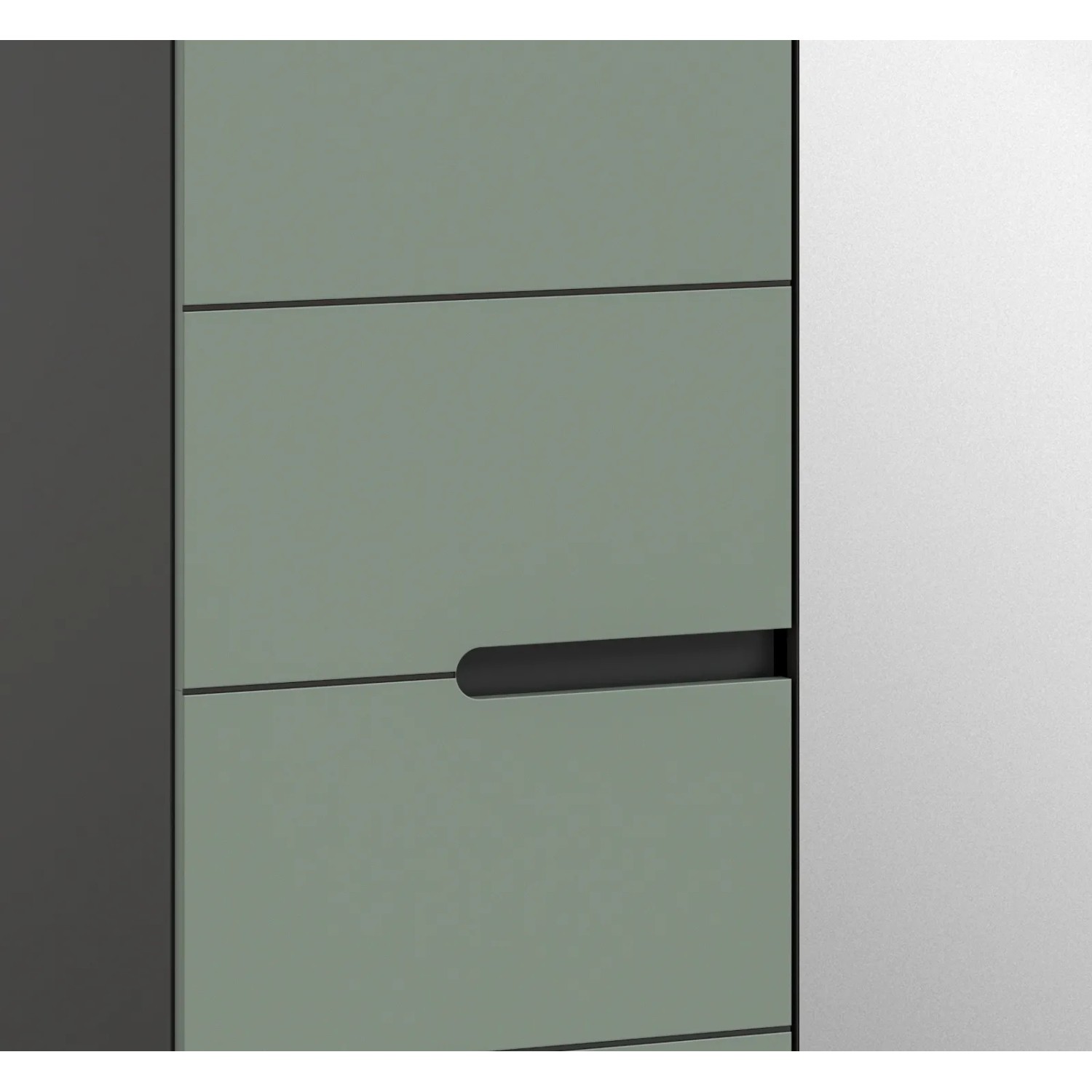 Inn.Furn Garderoben-Set 4-teilig in Salbei und Grau 220 cm Cooper_5