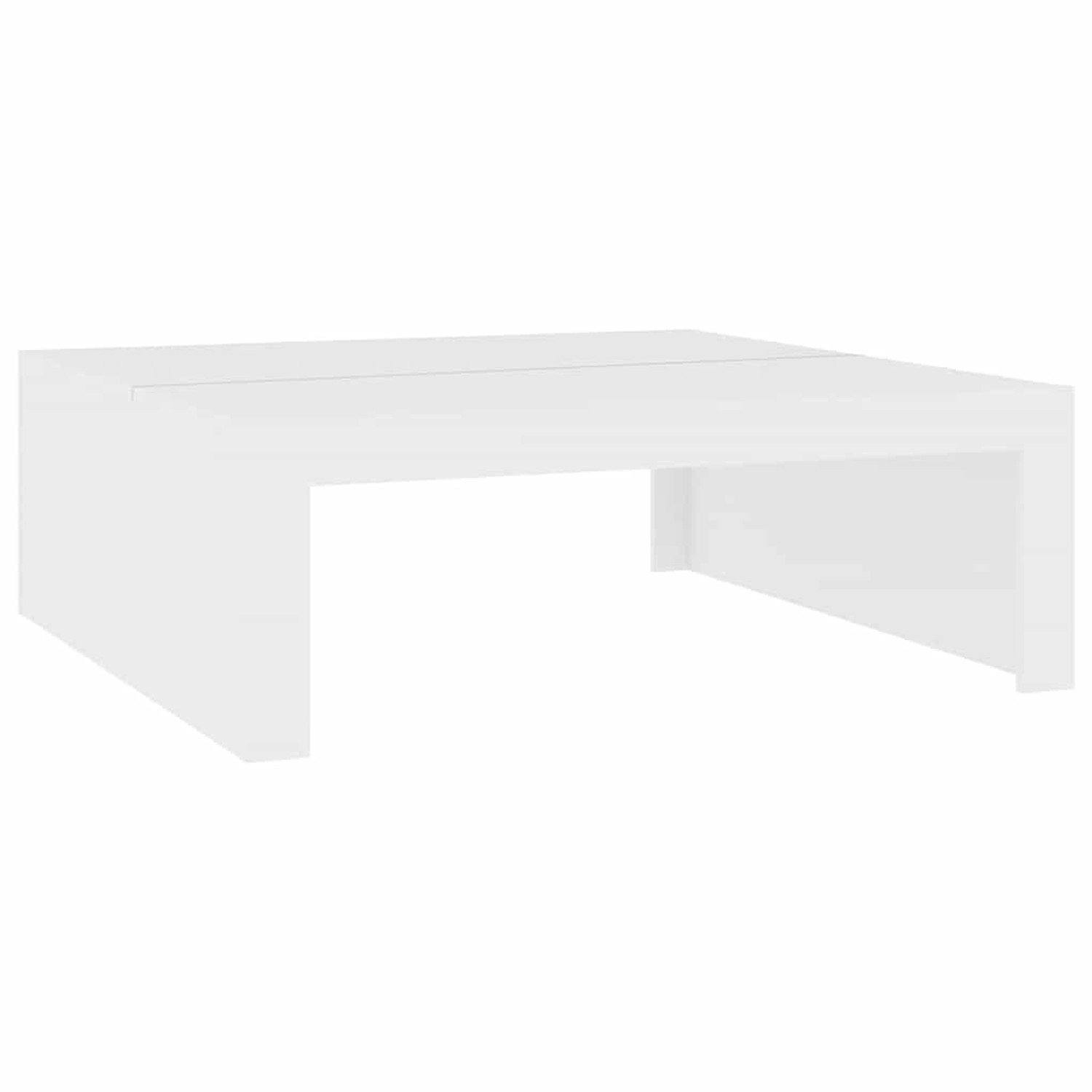 vidaXL Couchtisch Weiß 100x100x35 cm Holzwerkstoff 808567 günstig online kaufen