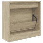 vidaXL Schuhregal Sonoma-Eiche 60x21x57 cm Holzwerkstoff 839884_7