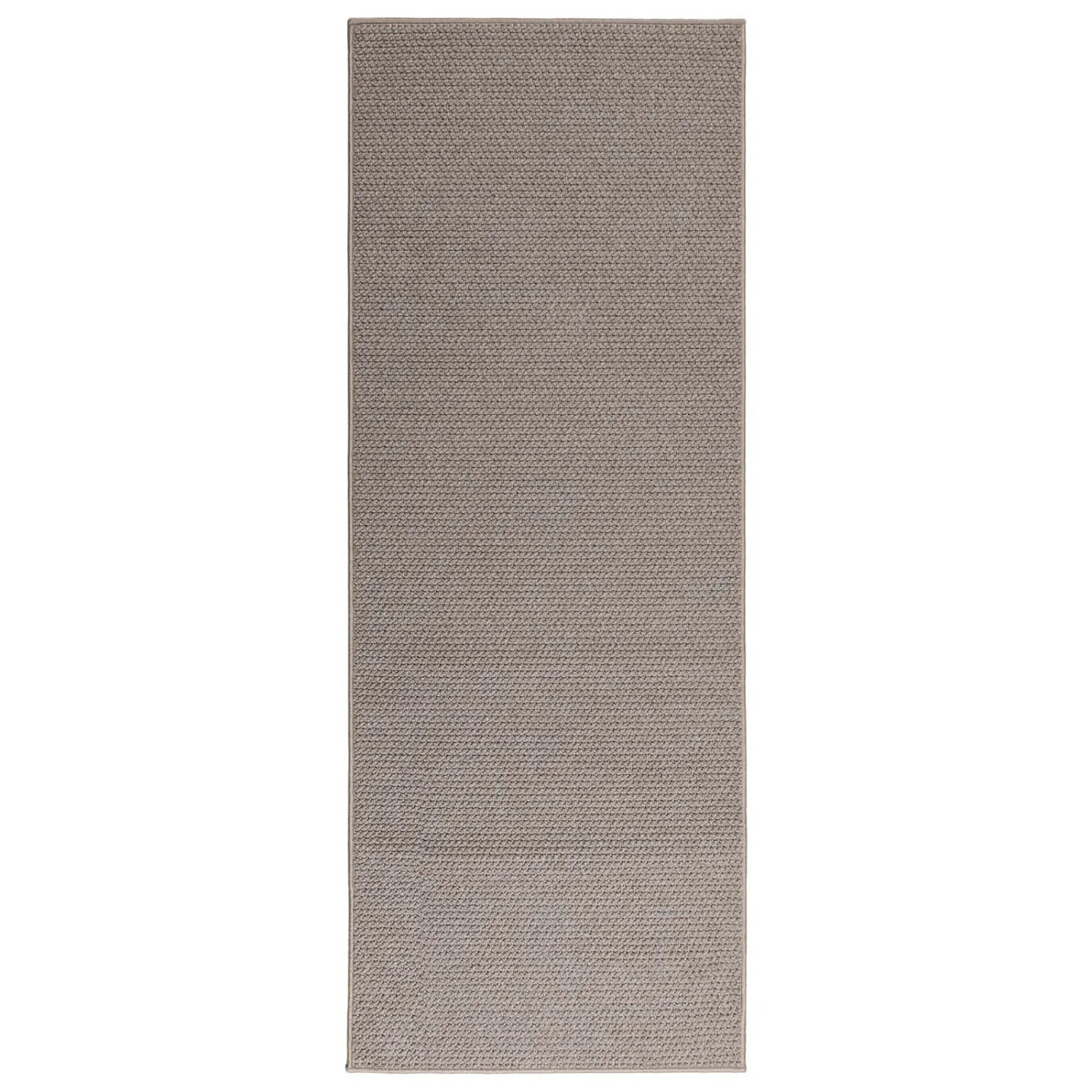 vidaXL Bereichsteppiche Rechtwinklig LUGO Taupe 150 x 80 cm Polyester 42022687