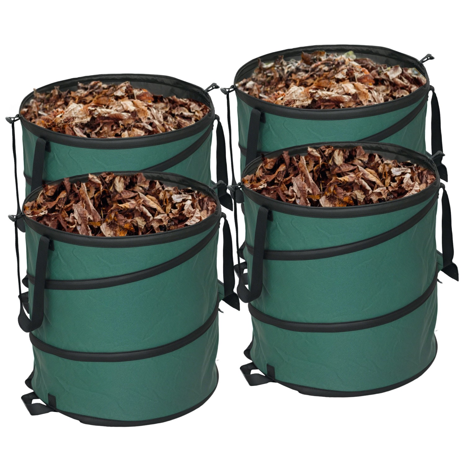 Outsunny Gartenabfallsack mit Griffen Oxford Stoff 47 x 50H cm