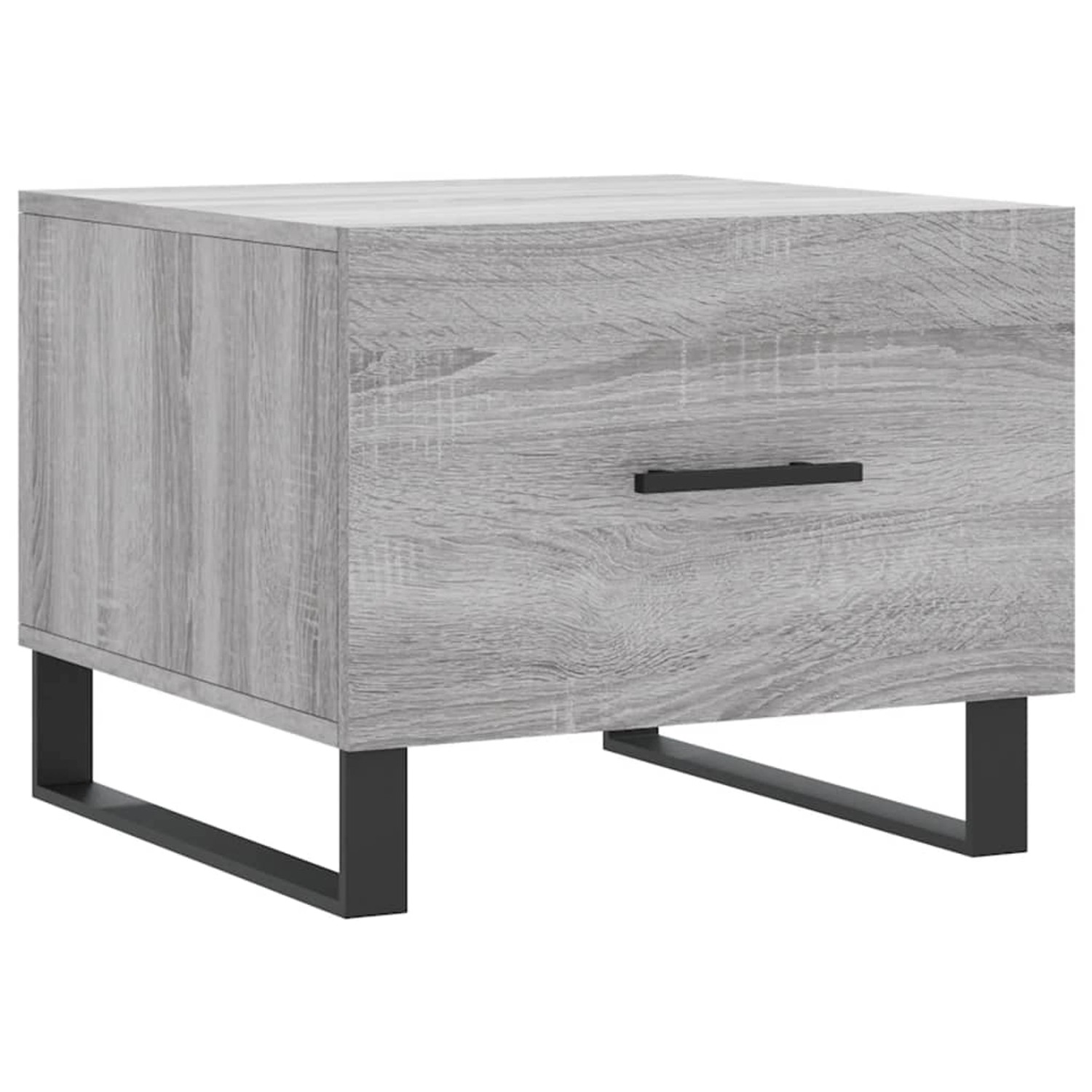 vidaXL Couchtisch Grau Sonoma 50x50x40 cm Holzwerkstoff Modell 7 günstig online kaufen