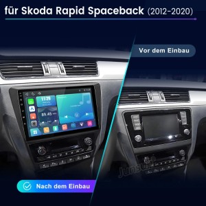 Junsun Autoradio Für Skoda Rapid Spaceback 2012-2020 Linux