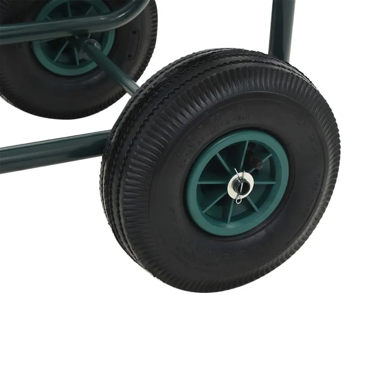 vidaXL Gartenschlauchwagen mit Schlauchanschluss 75 m Stahl 143777_9