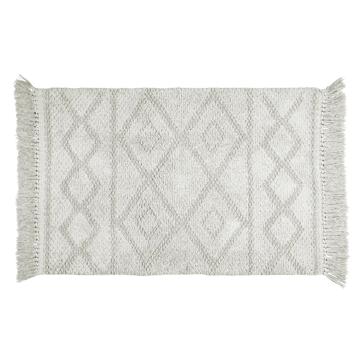 Wenko Badematte Urla 60 cm x 90 cm Grau