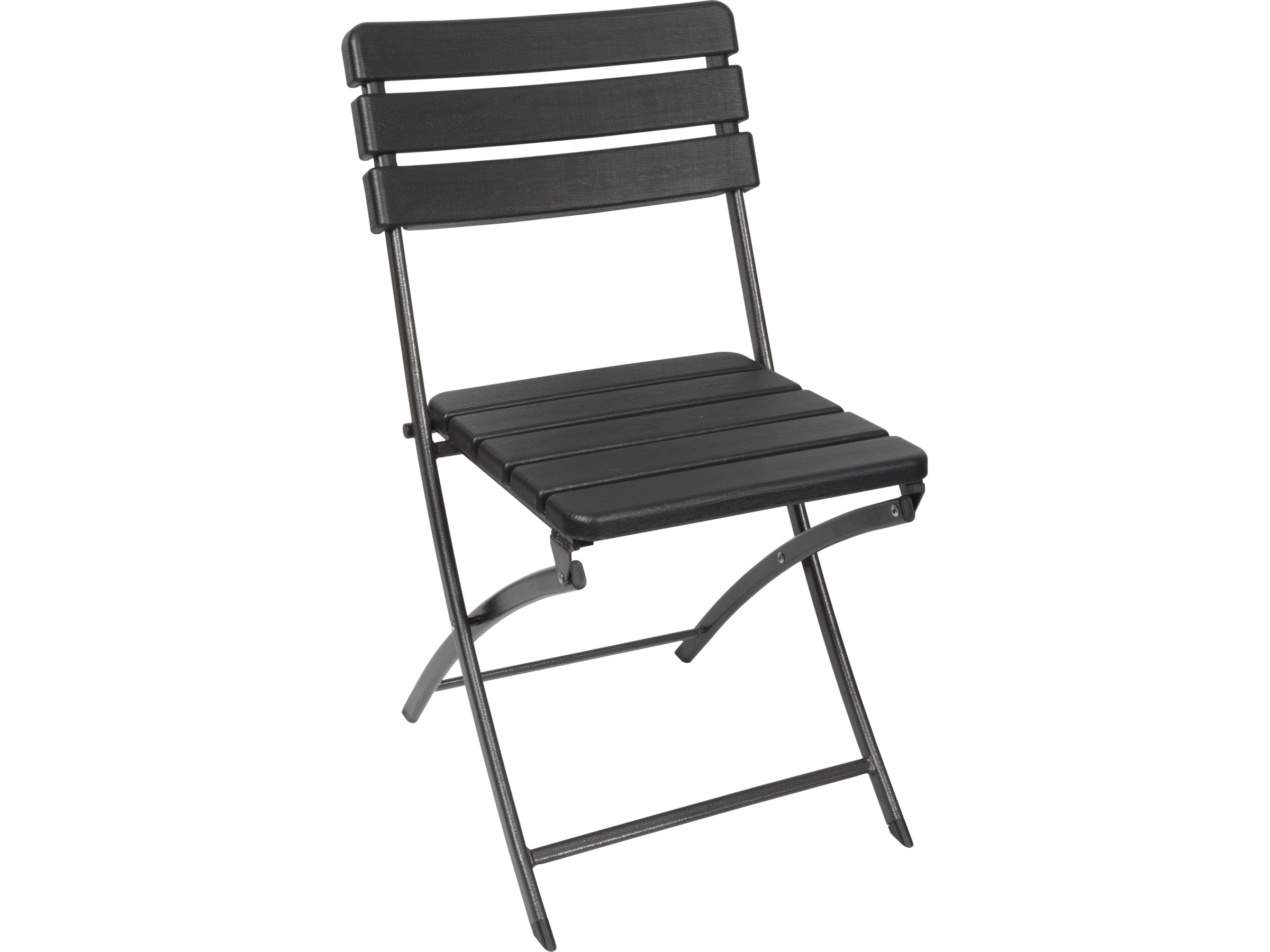Perel Klappstuhl Polyrattan-Optik Schwarz Kaufen Be Produktbild-Vorschau 5