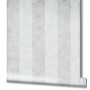 Graue Marburg Vliestapete mit Blockstreifenmuster, 10,05 m x 0,53 m, aus der GZSZ Kollektion.