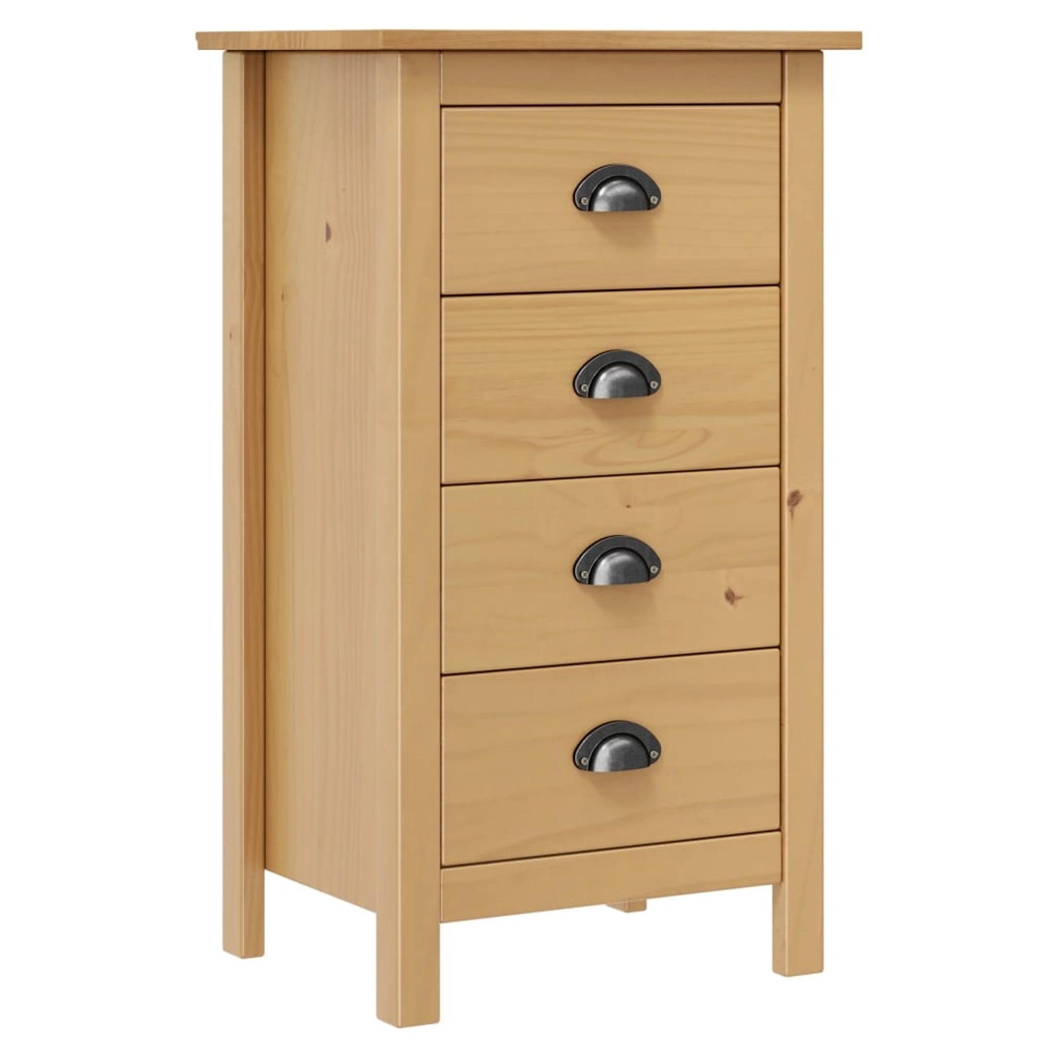 Thumbnail - vidaXL Sideboard Hill 46x35x80 cm Massivholz Kiefer 288911