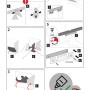 Anleitung zur Montage des Keuco Klebe-Sets 9 für Reva Duschablagen, zeigt die einzelnen Schritte.