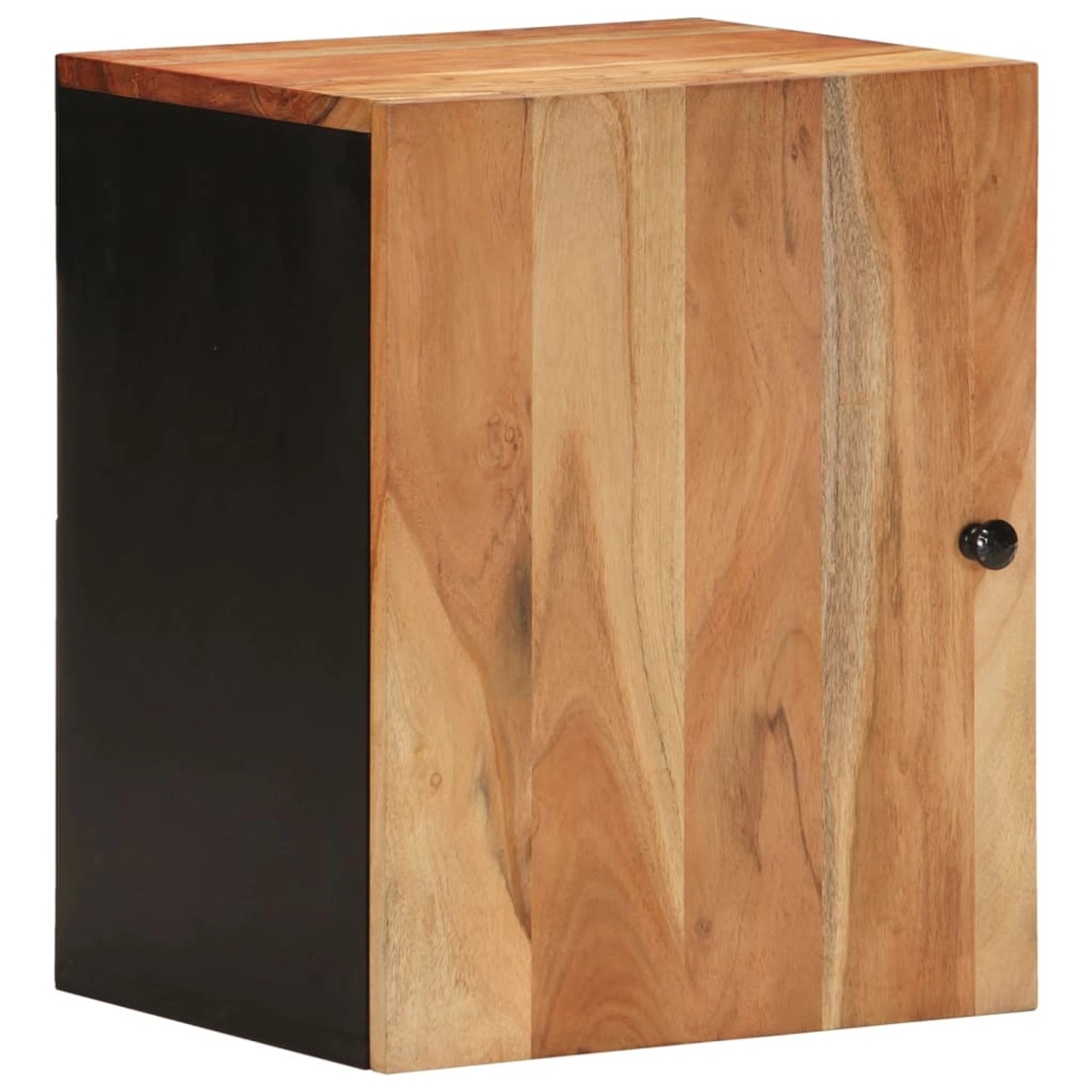 vidaXL Bad-Wandschrank 38x33x48 cm Massivholz Akazie günstig online kaufen