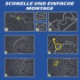 Anleitung zur Montage der Michelin Radzierblende MX-FS in 5 Schritten.