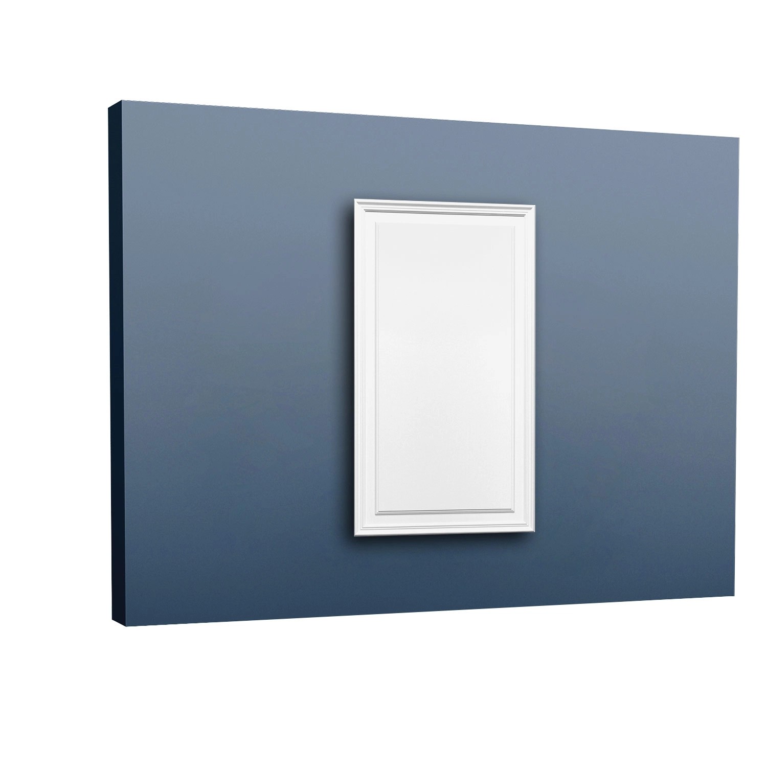 ORAC DECOR D507 LUXXUS Türaufdopplung Paneel-Dekor-Element Verkleidung Paneel 55 cm x 90,5 cm x 1,7 cm Weiß