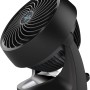 Schwarzer Vornado Raumzirkulator Kompakt 533 Ventilator für kleine bis mittlere Räume.