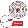 Einhell Akku-Heckenschere GC-CH 1855/1 Li Kit mit Akku und Ladegerät, rot-schwarz.