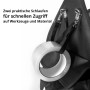 Detailaufnahme: STAHLWERK Werkzeugtasche mit Schlaufen für Werkzeug und Material.