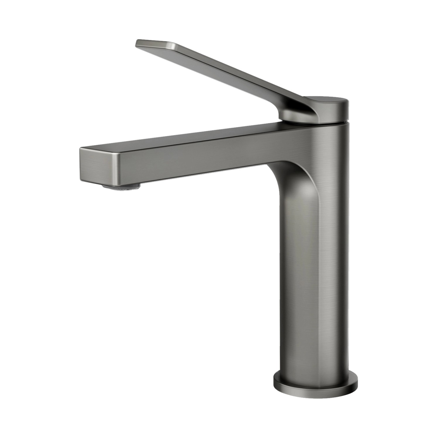 Emke Wasserhahn Waschbeckenarmaturen 195 x 173 x 46 mm Anthrazit Matt Misch günstig online kaufen