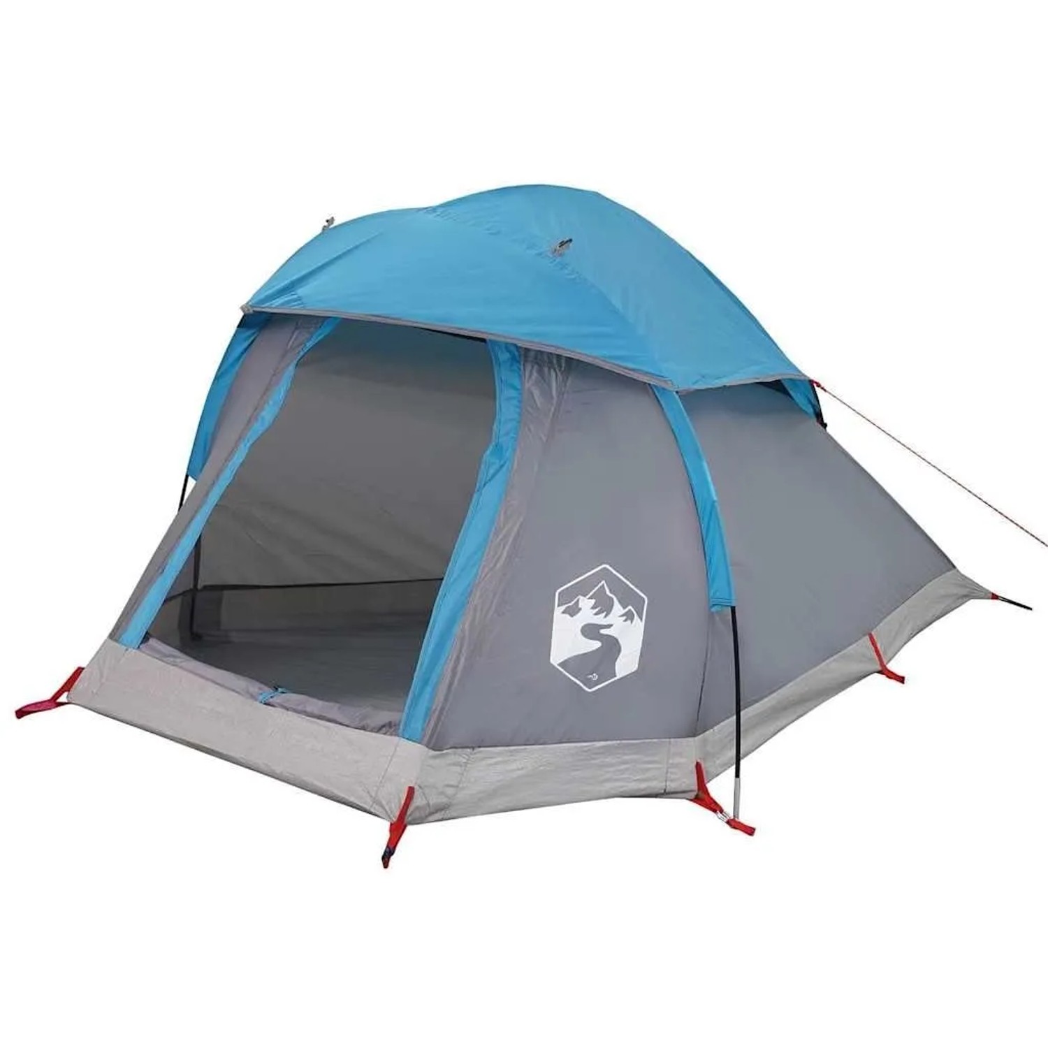 vidaXL Kuppel-Campingzelt 1 Person Blau Wasserdicht 94789 günstig online kaufen