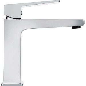 baliv Waschtischarmatur WT-640 in Chrom, Einhebelmischer für Waschbecken.