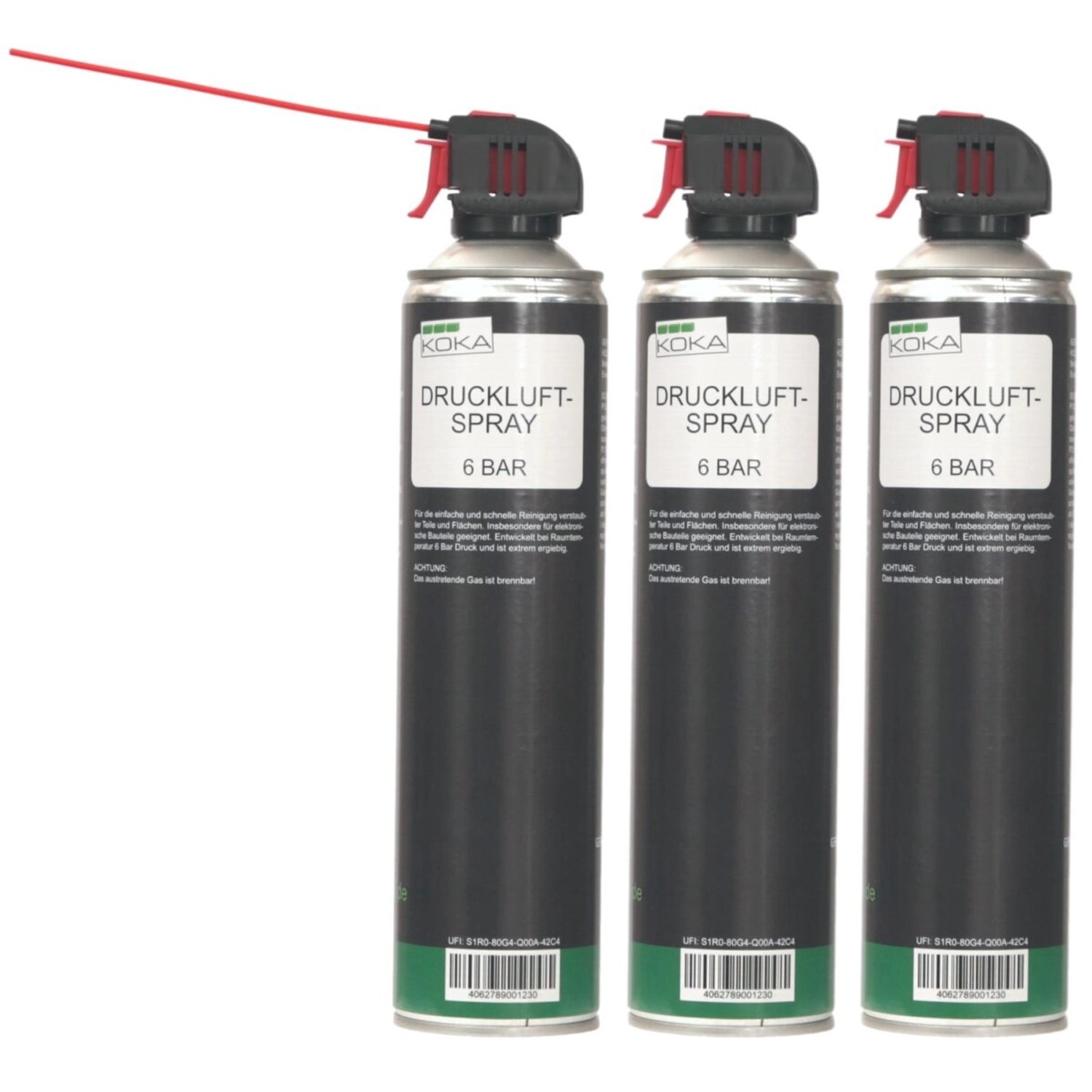 KOKA 3x Druckluftspray 6 Bar günstig online kaufen