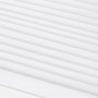 Detailaufnahme: Weißes Sekey Plissee 60x210cm für Fenster, ohne Bohren.