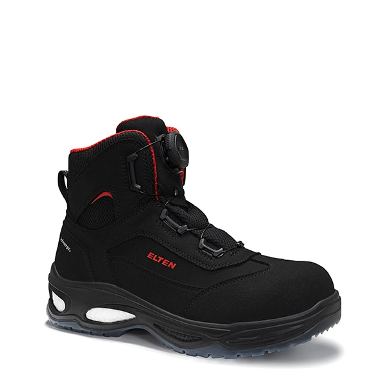 Elten Sicherheitsstiefel Owen Boa Black Mid Esd S2 Gr. 42