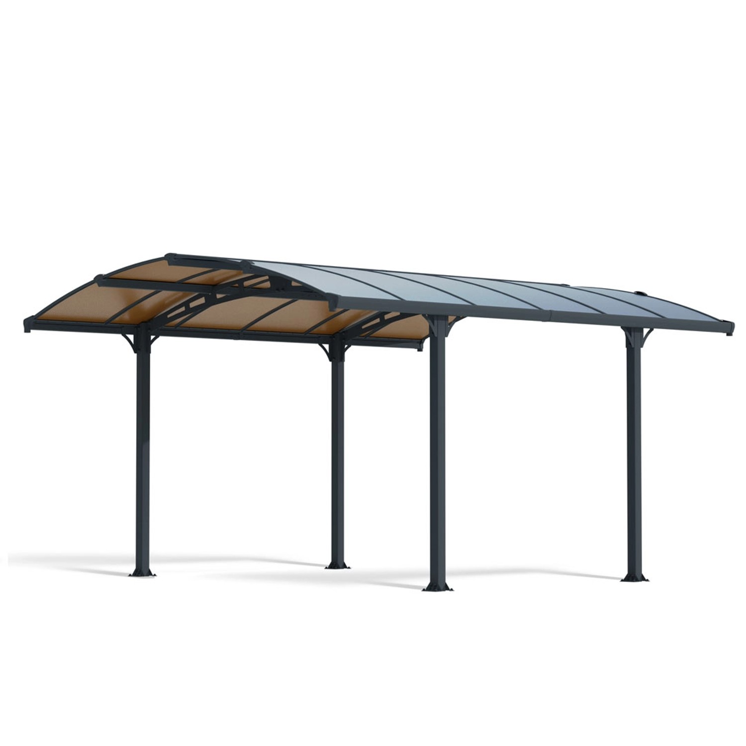 Palram - Canopia Pavillon Tuscon 3.6 x 4.4 Anthrazit