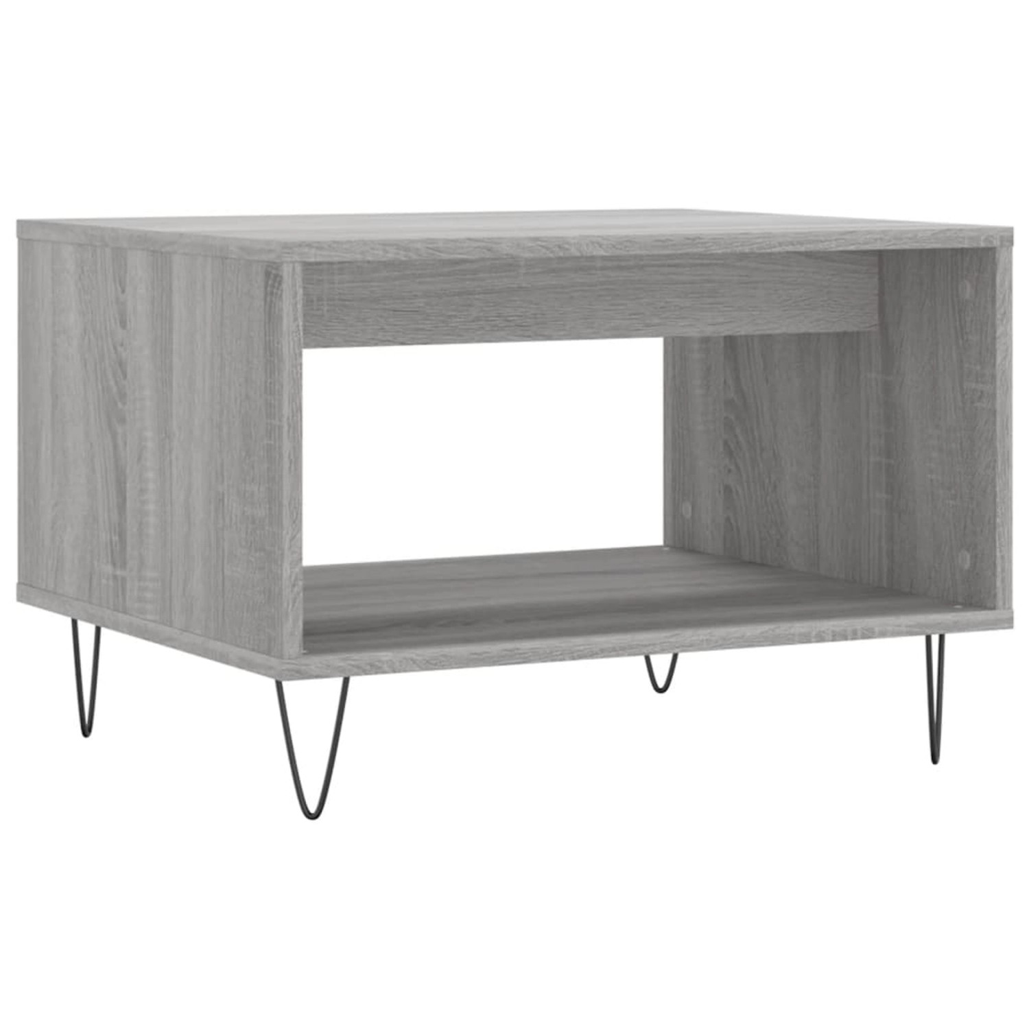 vidaXL Couchtisch Grau Sonoma 60x50x40 cm Holzwerkstoff 829258 günstig online kaufen